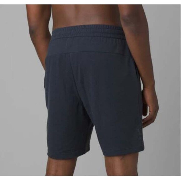 New Mens Prana Altitude Tracker Shorts S NWT Performance Casual Dark Blue UPF - Picture 8 of 9